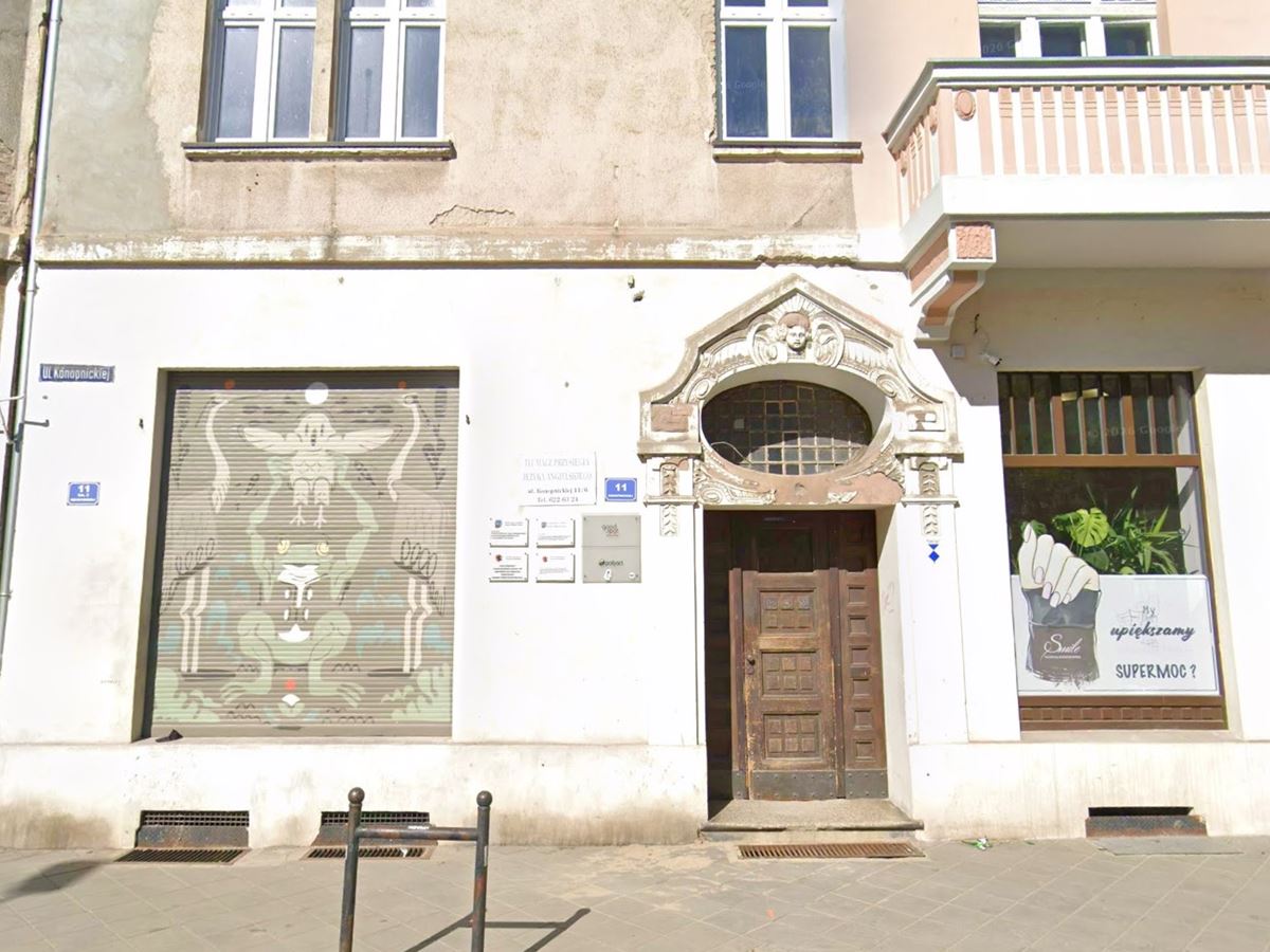 Kamienica przy ulicy Marii Konopnickiej 11 w Toruniu, widok od ulicy